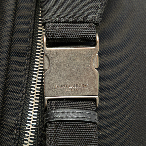 Pre-Loved Saint Laurent Canvas City Belt Bag - Picture 10 of 12